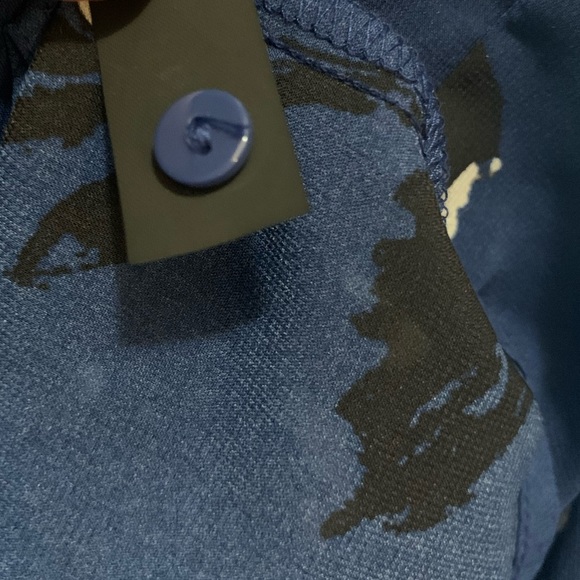 Sheer Button Down Blouse - Picture 6 of 6